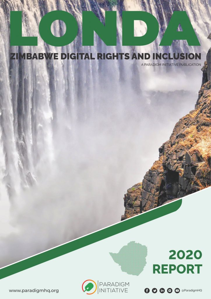 Londa Zimbabwe Digital Rights & Inclusion 2020 Report Paradigm