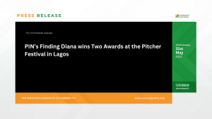 PIN’s Finding Diana wins Two Awards at the Pitcher Festival in Lagos