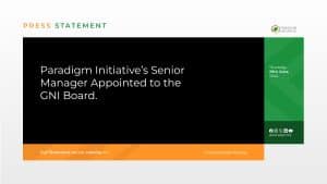 Paradigm Initiative’s Senior Manager Appointed to the GNI Board