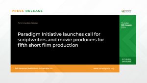 Paradigm Initiative launches call for scriptwriters and movie producers for fifth short film production